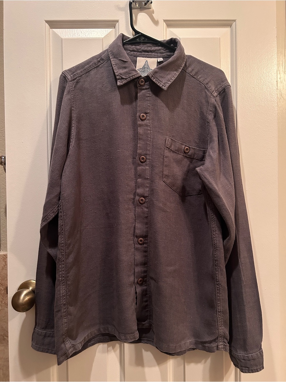 Jungmaven Button-Up Long Sleeve Shirt 100% hemp